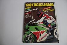 L68-MOTOCICLISMO APRILE 1993- MALAGUTI KAWASAKI GILERA MOTO CASCO RUOTA GOMMA