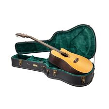 Custodia per chitarra acustica Crossrock Dreadnought - adatta per Martin D28, hardware vintage