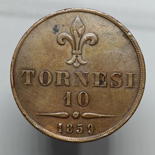 Tornesi 1859 francesco ii - 10,