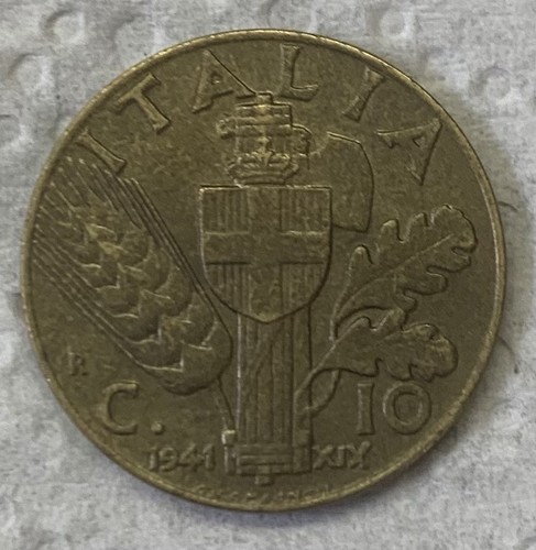 Moneta centesimi regno - moneta, 10