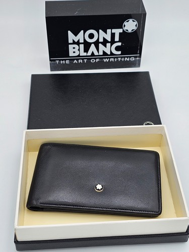 Montblanc porte monnaie cuir - montblanc, porte-monnaie