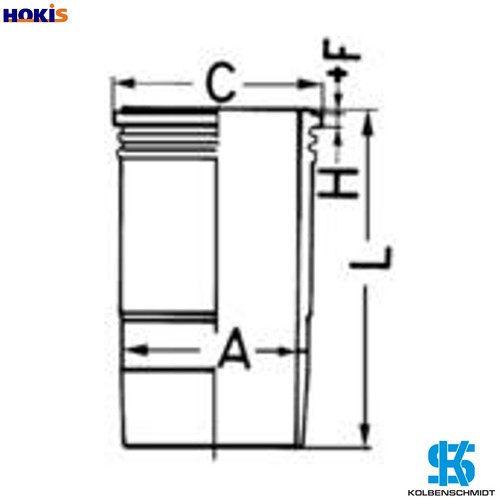 Fodera cilindro 89380110 per - fodera,