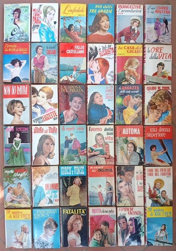 Lotto libri romanzi della - 36,