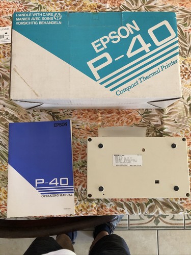 Vintage epson 40p thermal - vintage, p-40p