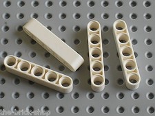 LEGO Technic white Beam 5 ref