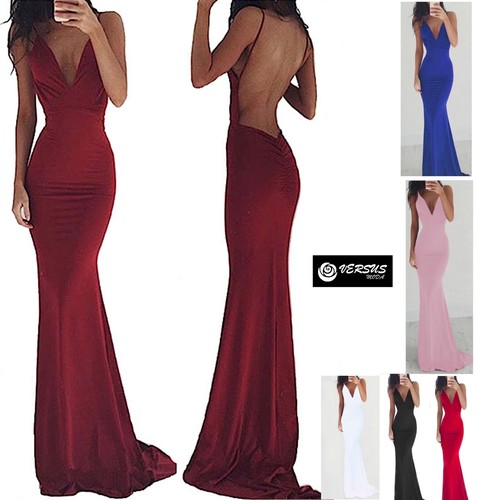 Vestito lungo donna schiena - lungo,