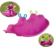 Dondolo rosa bambini giardino - dondolo,