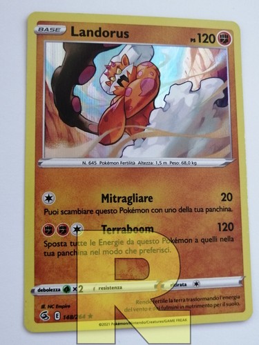 Landorus colpo fusione - landorus, ®