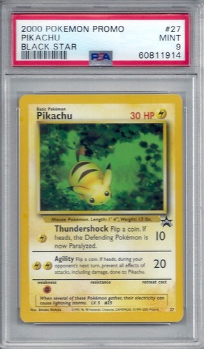 Pokemon pikachu black star - black,