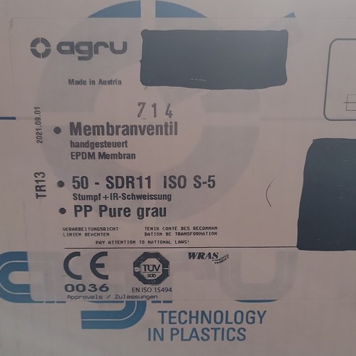 Agru pure valvola a - pp-pure,