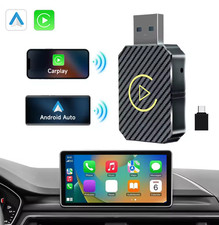 ADATTATORE CarPlay & Android  Universale WIRELESS AUTO USB + Type-C per iPhone