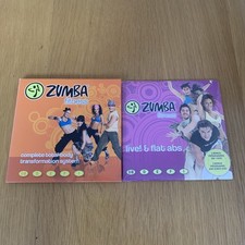 Zumba Fitness Live! & Flat Abs DVD & Zumba Triple DVD exercise dance