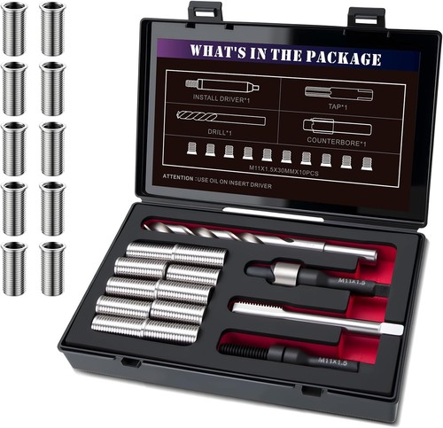 M11x1 metric thread repair - m11x1.5,