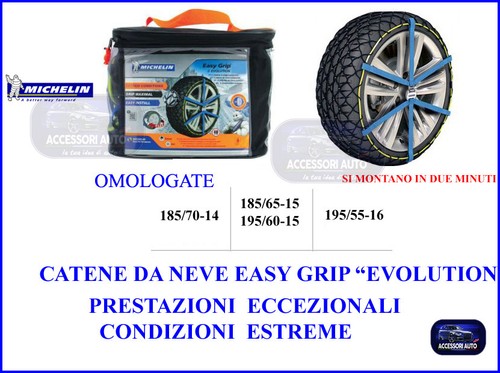 Catene neve michelin - michelin, easy