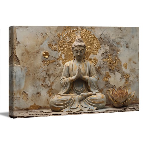 Quadro tela 120x80cm buddha - 120x80cm,