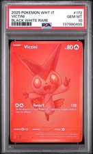 PSA 10 GEM MT Victini BWR