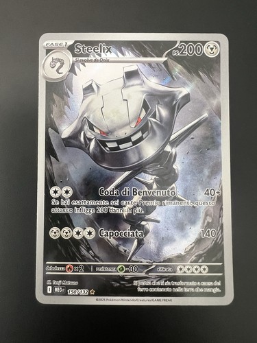 Steelix full art - steelix, rare