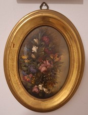 Quadro Ovale Floreale
