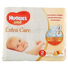6 PACCHI HUGGIES EXTRA CARE