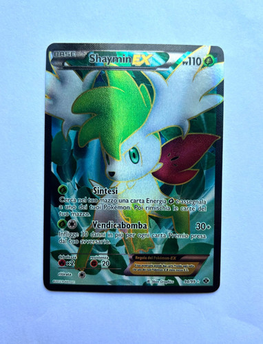 Carta pokémon shaymin - shaymin, ex