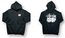 Felpa con cappuccio Stussy