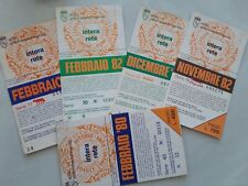 Biglietti autobus / metro - Abbonamenti Atac Roma mensili intera rete inizi '80