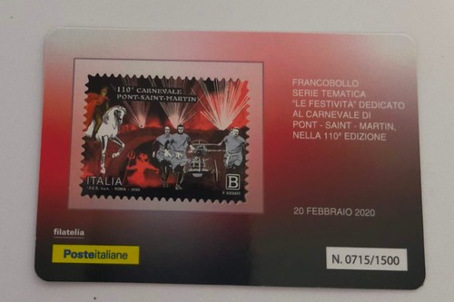 Italia 2020 tessera filatelica - italia,