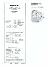 Grundig Service Schema