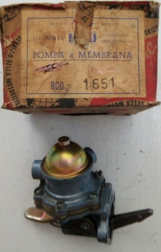 Pompa membrana diesel nafta - pompa, a