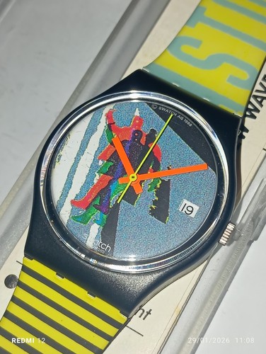 Swatch gent 1989 - 1989, stop