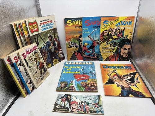 Lotto sandokan corsaro - sandokan,