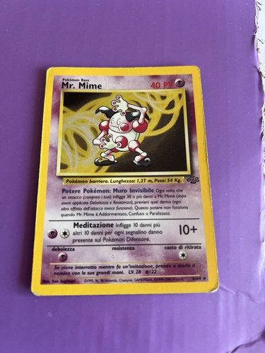 Carta pokemon prima edizione - carta,