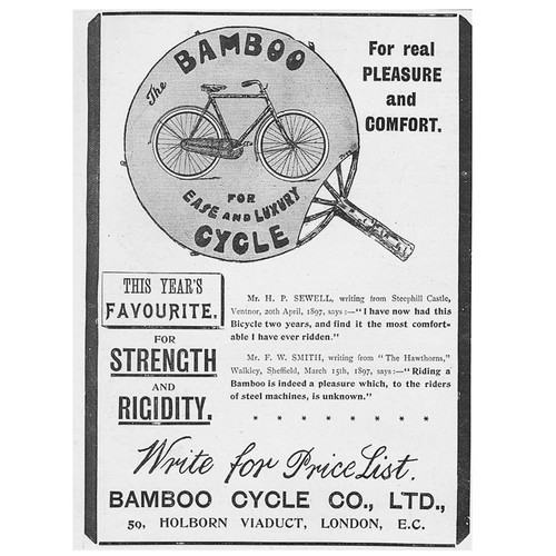 Bamboo cycle pubblicità - bamboo,