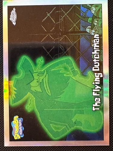 2025 topps chrome spongebob - chrome,