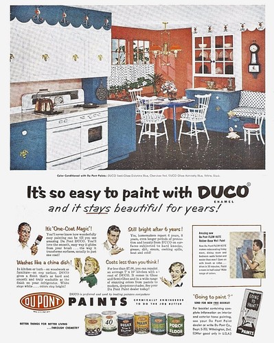 Pubblicita 1953 duco pont - 1953, du