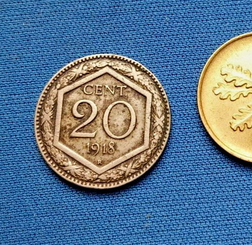 Regno italia esagono 20 - regno,