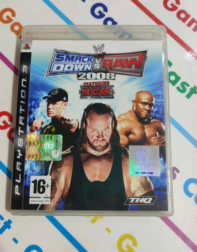 Ps3 wwe smackdown - vs, 2008