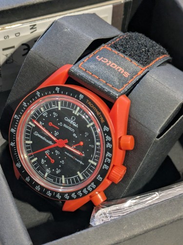 Boxed omega swatch - boxed,