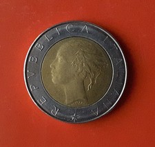 500 LIRE 1985 ERRORE -