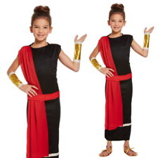 Costume per Bambini Ragazze Greco Romana Completo Nuovo