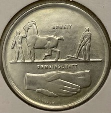 5 FRANCHI SVIZZERA 1939 MONETA ARGENTO ZURICH EXPOSITION CONFEDERATIO HELVETICA