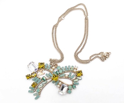 Collana chanel oro fiocco - oro, cc