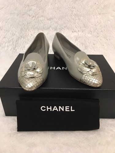 Mocassini chanel grigio - mocassini, in