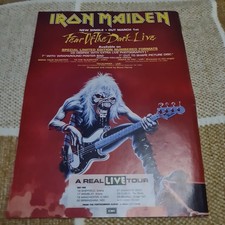 Vintage iron maiden - maiden, fear