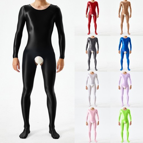 Body uomo lucido manica lunga