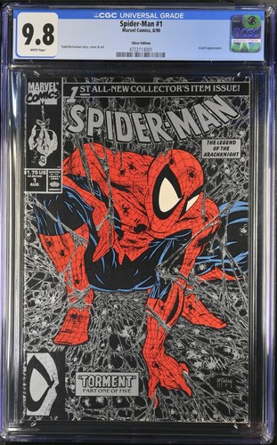 Spider man cgc 8 - #1, 9.8-8.0