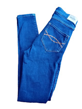Abercrombie Fitch Jeans da donna skinny Pantalone cotone denim blu tg W24 L29