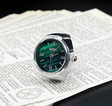 Anello Uomo Nero e Verde con