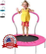 Trampolín con asa Muelles de