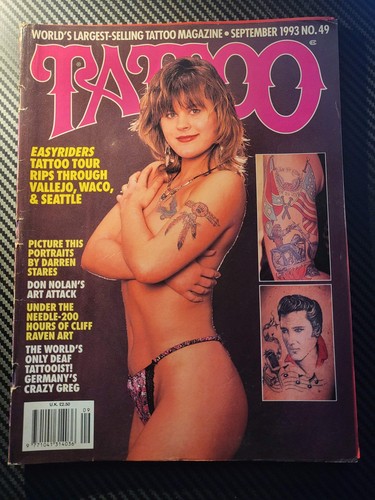 Tattoo magazine september - tattoo, 1993